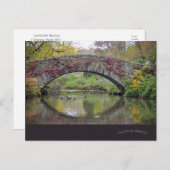 Gapstow Bridge/Central Park NYC Post Card Postkarte (Vorne/Hinten)