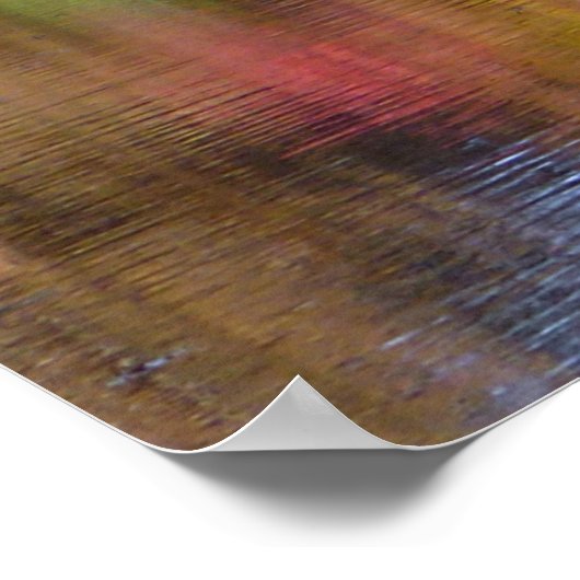 Gapstow Bridge, Central Park, NYC - Poster (Ecke)