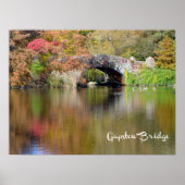 Gapstow Bridge, Central Park, NYC - Poster (Vorne)