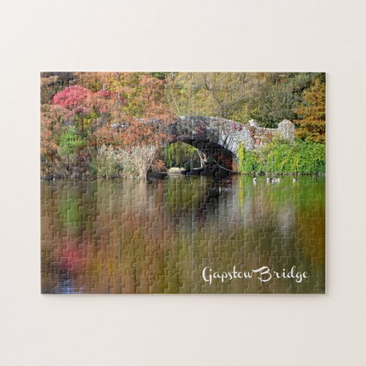 Gapstow Bridge, Central Park, NYC - Puzzle (Horizontal)