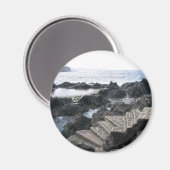 Garachico, Sondermagnet auf Teneriffa Magnet (Vorderseite/Rückseite)