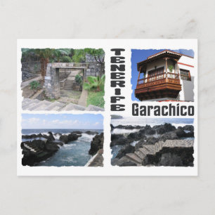 Garachico, Teneriffa-Postkarte Postkarte