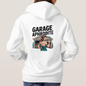 Garage Aphrodite Frauen im Button - Klassik Hoodie (Rückseite)