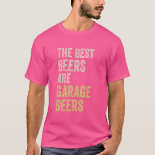 Garage Bier Beste Bier Getränke Mechanische Auto G T-Shirt