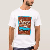 Garage Blue 57 Classic Vater T-Shirt (Vorderseite)
