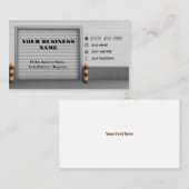 Garage Door Business Cards Visitenkarte (Vorne/Hinten)