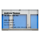 Garage Door Magnetische Visitenkarte (Vorderseite)