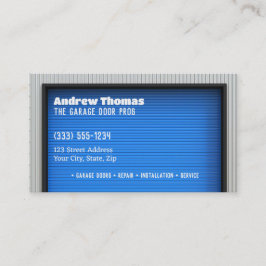 Garage Door QR Visitenkarte