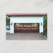 Garage Door Reparaturservice - Visitenkarte (Vorderseite)