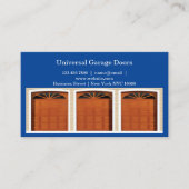 Garage Door Services New Style Visitenkarte (Vorderseite)