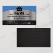 Garage Door Slogans Visitenkarte (Vorne/Hinten)
