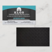 Garage Door Slogans Visitenkarte (Vorne/Hinten)