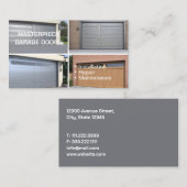 Garage Door Visitenkarte (Vorne/Hinten)