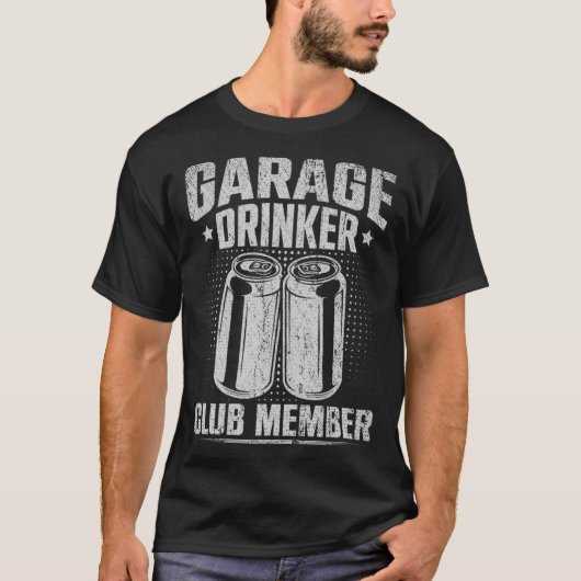 Garage drinker workshop team neighbours team 1 T-Shirt (Vorderseite)