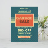 Garage-Flyer-Vorlage (Stehend Vorderseite)