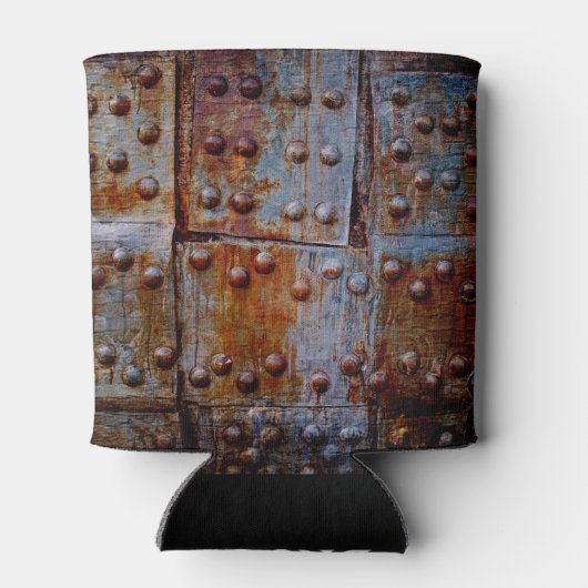 Garage Grunge Metal Image Add Individuelle Name Dosenkühler (Rückseite)