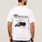 Garage Karls Benson - gefüllt T-Shirt (Rückseite)