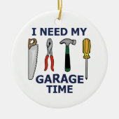 Garage Keramik Ornament (Vorne)