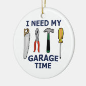 Garage Keramik Ornament (Links)