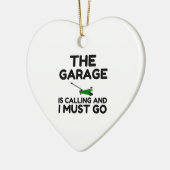 Garage Keramik Ornament (Links)