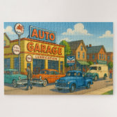 Garage on Main Street Puzzle (Horizontal)