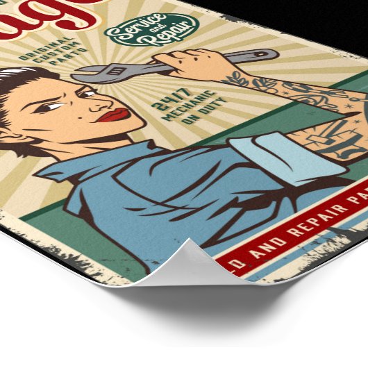 Garage Poster (Ecke)