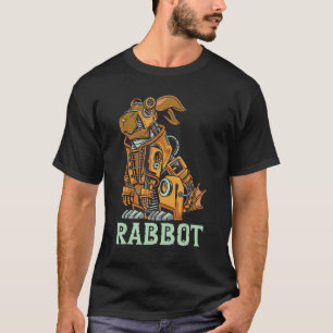 Garage Rabbot Steampunk Mechanischer Hase Kaninche T-Shirt