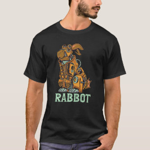 Garage Rabbot Steampunk Mechanischer Hase Kaninche T-Shirt