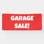 GARAGE SALE! Banner (Horizontal)