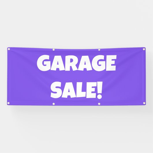 GARAGE SALE! Banner (Horizontal)