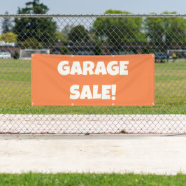GARAGE SALE! Banner