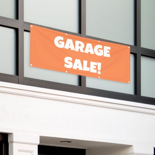 GARAGE SALE! Banner (Äußeres Gebäude)