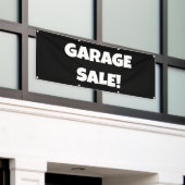 GARAGE SALE! Banner (Äußeres Gebäude)