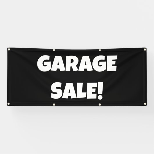 GARAGE SALE! Banner (Horizontal)