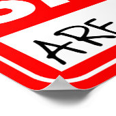 Garage Sale Cardio Poster (Ecke)