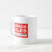 Garage Sale Cardio Tasse (Vorderseite Links)