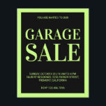 Garage Sale Flyer<br><div class="desc">Promotional Garage Sale Flyer. Passen Sie es mit Ihrem eigenen Text an und verbreiten Sie das Wort.</div>