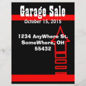 Garage Sale Flyer (Hinten)