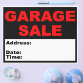 Garage Sale Flyer (Einzeln)