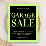 Garage Sale Flyer<br><div class="desc">Promotional Garage Sale Flyer. Passen Sie es mit Ihrem eigenen Text an und verbreiten Sie das Wort.</div>