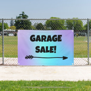 GARAGE SALE! Pfeil-Banner Banner