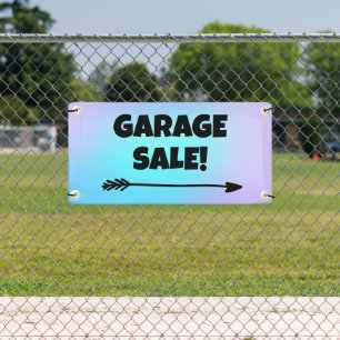 GARAGE SALE! Pfeil-Banner Banner