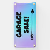 GARAGE SALE! Pfeil-Banner Banner (Vertikal)
