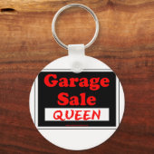 Garage Sale Queen Schlüsselanhänger (Vorderseite)
