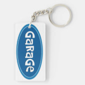 GARAGE Schlüssel Schlüsselanhänger (Rückseite)