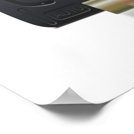 Garage Sign Spaß Poster (Ecke)