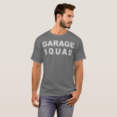 Garage Squad Car Mechanic T-Shirt (Vorne ganz)