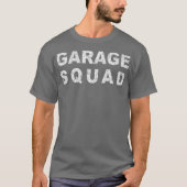 Garage Squad Car Mechanic T-Shirt (Vorderseite)