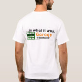 Garage T-Shirt (Rückseite)