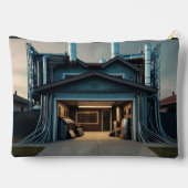 Garage Tech Upgrade große Zubehörtasche Pouch (Rückseite)